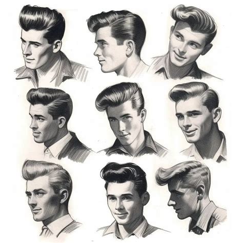 1950s mens hair|1950s men's hair products.